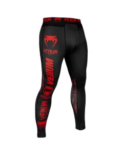 Компрессионные штаны Logos Black Red Venum