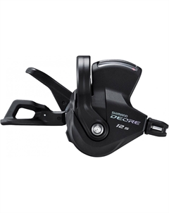 Манетка DEORE, SL-M6100-R, 12-speed, Rapidfire Plus, with gear indicator, cable 2050m, A253252 Shimano