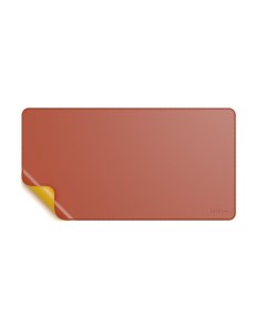 Коврик для мыши Dual Side ECO Leather Deskmate 585x310x3мм желтый оранжевый 87911 Satechi