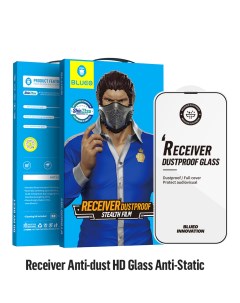 Защитное стекло для iPhone 13 13 Pro 14 Dustproof Black Blueo