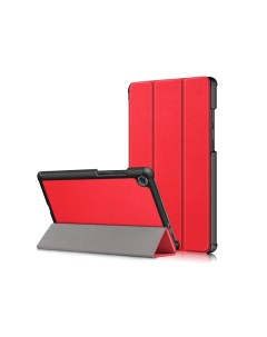 Чехол для Lenovo Tab M8 на пластиковой основе красный Mypads