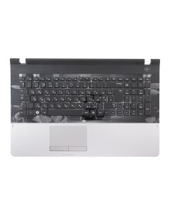 Клавиатура для ноутбука Samsung NP300E7A NP305E7A с серым топкейсом Azerty