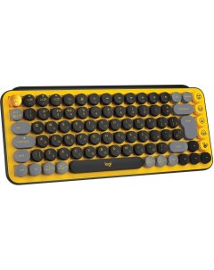 Беспроводная клавиатура POP Keys Yellow Black 920 010718 Logitech