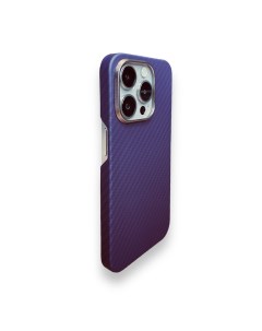 Чехол карбоновый для iPhone 15 pro MagSafe Кевларовый из арамидного волокна Stygrip