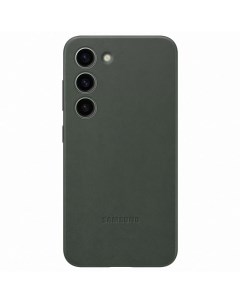 Чехол Leather Case для Galaxy S23 Green Samsung