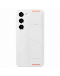 Чехол Silicone Grip Case для Galaxy S23 White Samsung