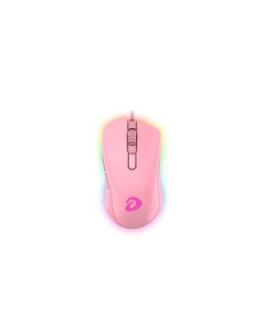 Проводная игровая мышь EM908 розовый Dareu