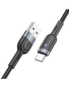 USB Кабель Type C U117 1 2м черный Hoco