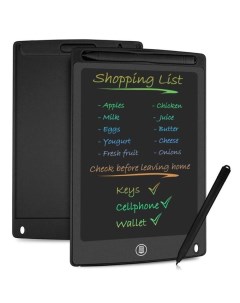 Графический планшет для рисования LCD Writing Tablet 12 с цветным экраном Nobrand