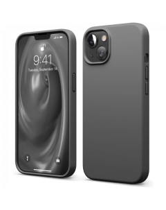 Чехол Soft silicone для iPhone 13 Темно серый ES13SC61 DGY Elago