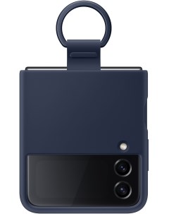 Чехол для Galaxy Z Flip4 Silicone Ring Navy EF PF721TNEG Samsung