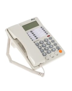 Проводной телефон RT 495 белый и серый Ritmix