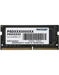 Оперативная память PSD416G320081S DDR4 1x16Gb 3200MHz Patriòt