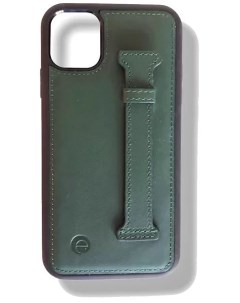 Кожаный чехол подставка для телефона для iPhone 11 Pro зеленый лес CFG 11P OYSL Elae