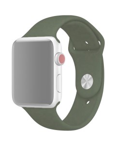 Ремешок для Apple Watch 1 6 SE силиконовый 42 44 мм Хаки APWTSI42 64 Innozone