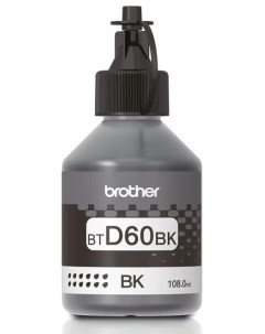 Чернила для струйного принтера BTD60BK черный оригинальный Brother