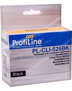Картридж для струйного принтера PL CLI 526BK черный совместимый Chenbro