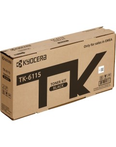 Тонер картридж для лазерного принтера TK 6115 черный оригинальный Kyocera