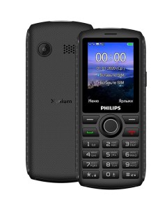 Мобильный телефон Xenium E218 Dark Gray Philips