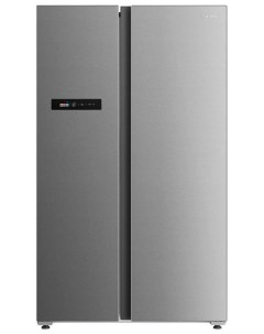 Холодильник MDRS791MIE02 серебристый Midea