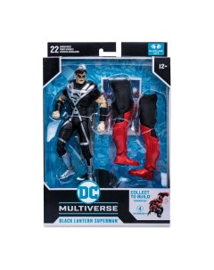 Фигурка DC Blackest Night Black Lantern Супермен 18 см MF15482 Mcfarlane toys