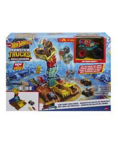 Игровой набор Monster Trucks Car Jump Challenge HNB94 Hot wheels
