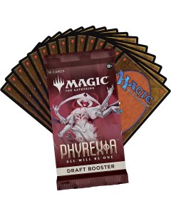 Дополнение для настольной игры ККИ Magic The Gathering Драфт бустер издания Phyrexia All Magic: the gathering