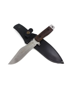 Туристический охотничий тактический нож Беркут сталь AUS8 рукоять венге Legioner