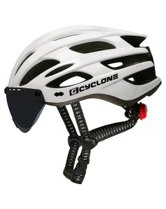 Шлем велосипедный модель Basic с магнитным визором Gear cyclone