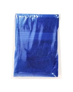 Полотенце Стандарт 70 х 140 см махровое темно синее Cottonika