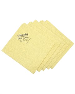 Салфетки для уборки Professional PVA micro универсальная38x35см желтый 5 штук Vileda