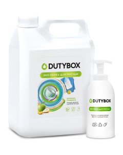 Средство для мытья посуды 0 гипоаллергенно пенный дозатор дозатор 5л Dutybox