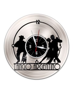 Часы из виниловой пластинки c VinylLab Танго (c) vinyllab