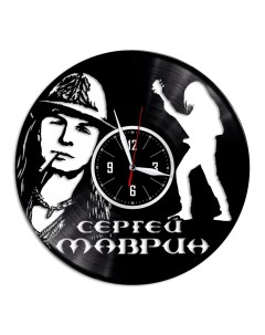 Часы из виниловой пластинки c VinylLab Сергей Марвин (c) vinyllab