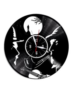 Часы из виниловой пластинки c VinylLab Шерлок Холмс (c) vinyllab