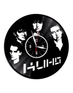 Часы из виниловой пластинки c VinylLab группа Кино (c) vinyllab