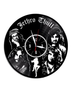 Часы из виниловой пластинки c VinylLab Jethro Tull (c) vinyllab