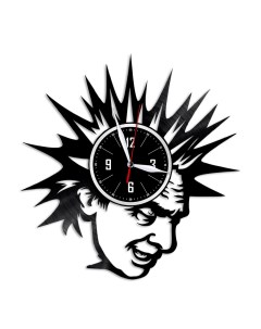 Часы из виниловой пластинки c VinylLab Король и шут (c) vinyllab