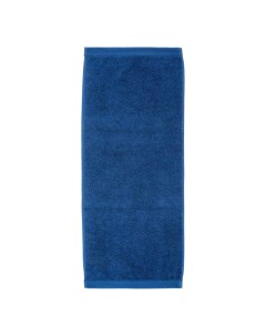 Полотенце 30 х 70 см махровое синее Art soft tex