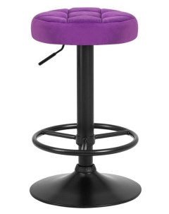 Барный табурет BRUNO BLACK VELOUR LM 5008_BlackBase violet Империя стульев