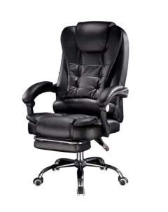 Компьютерное кресло 606F с массажем черный Domtwo