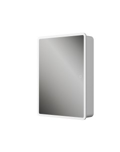 Зеркальный шкаф Bau Stil 60х80 LED подсветка сенсор плавное закрывание оборачиваемый Bauedge