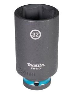 Ударная удлиненная торцовая головка E 16558 Impact Black 32x81 5 мм Makita