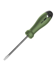 Шлицевая отвёртка Deli HT1105L Home Series Green Deli tools