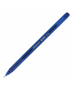Ручка шариковая масляная Buro СИНЯЯ игольчатый узел 1 мм линия письма 08 мм 2270 Pensan