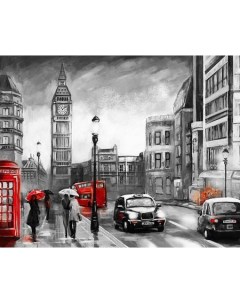 Картина по номерам Лондон под дождем MG2161 Цветной мир ярких идей
