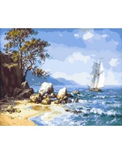 Картина по номерам ярких идей Ветер с моря GX9714 Цветной мир