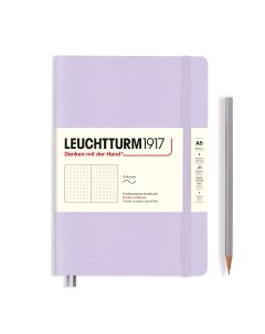 Блокнот Leuchtturm Smooth Colours А5 в точку 61л сиреневый мягкая обложка Leuchtturm1917