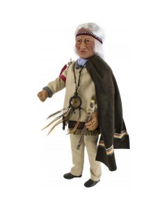 Кукла Индеец Sitting Bull 41 см Lamagik s.l.