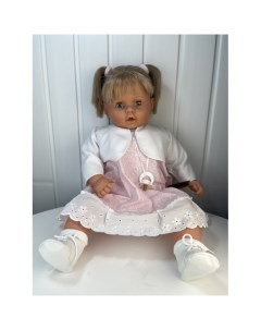Кукла пупс Бобо блондинка с хвостиками 65 см 5107C Lamagik s.l.